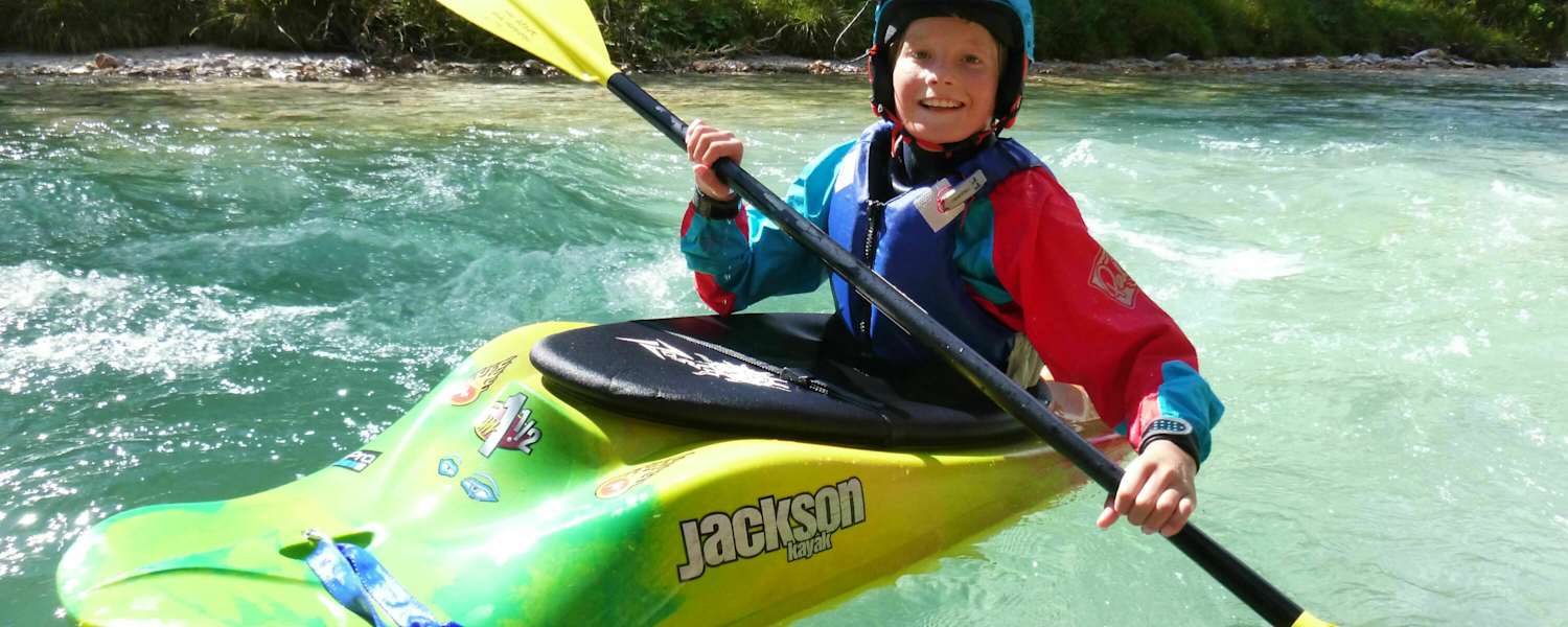 Kajaken mit Kindern