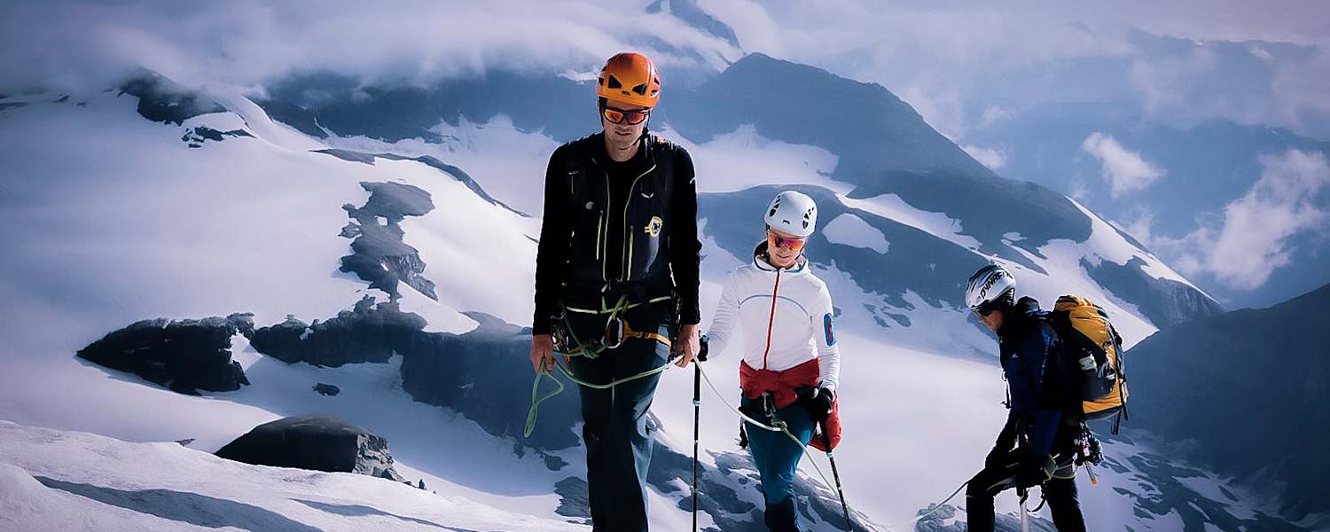 Unterwegs auf den Großglockner im Nationalpark Hohe Tauern