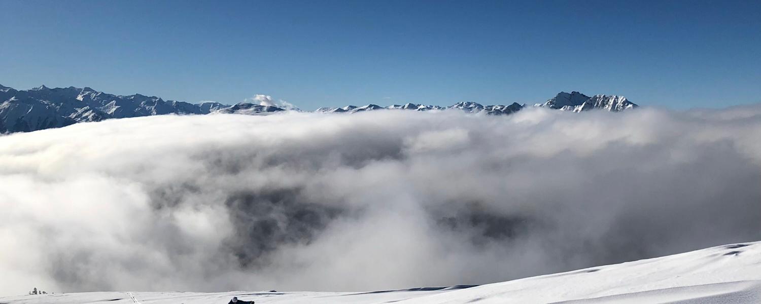 Kitzbüheler Alpen mit Blick in die Hohen Tauern