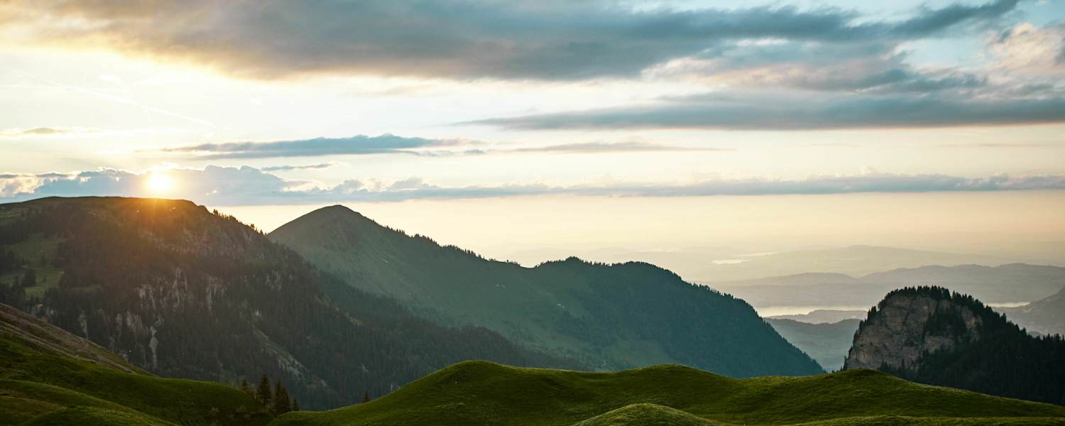 Klewenalp am Vierwaldstättersee in der Schweiz
