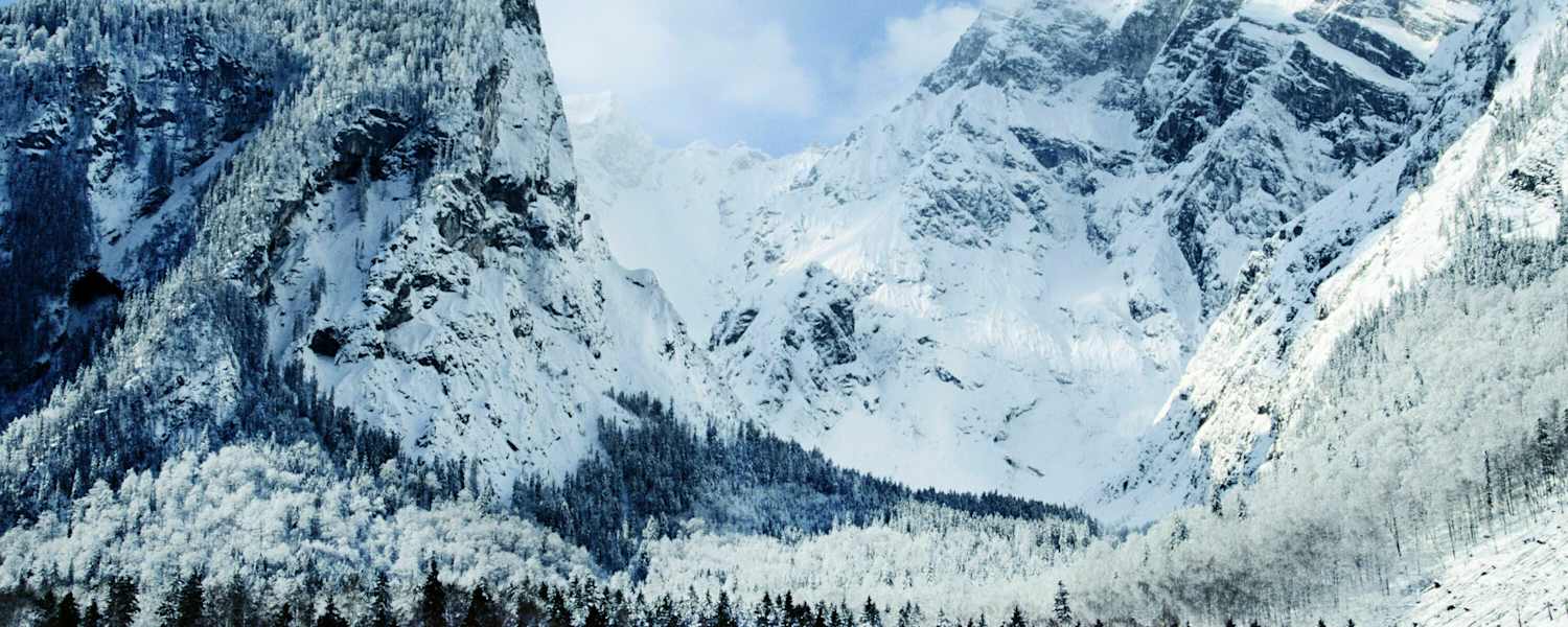 Königssee im Berchtesgadener Land in Bayern