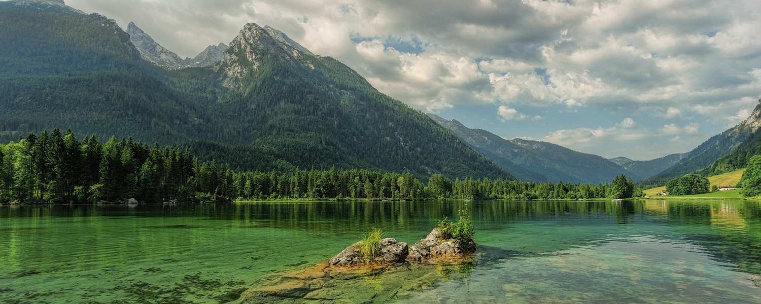 Kraftplatz am Hintersee bei Ramsau