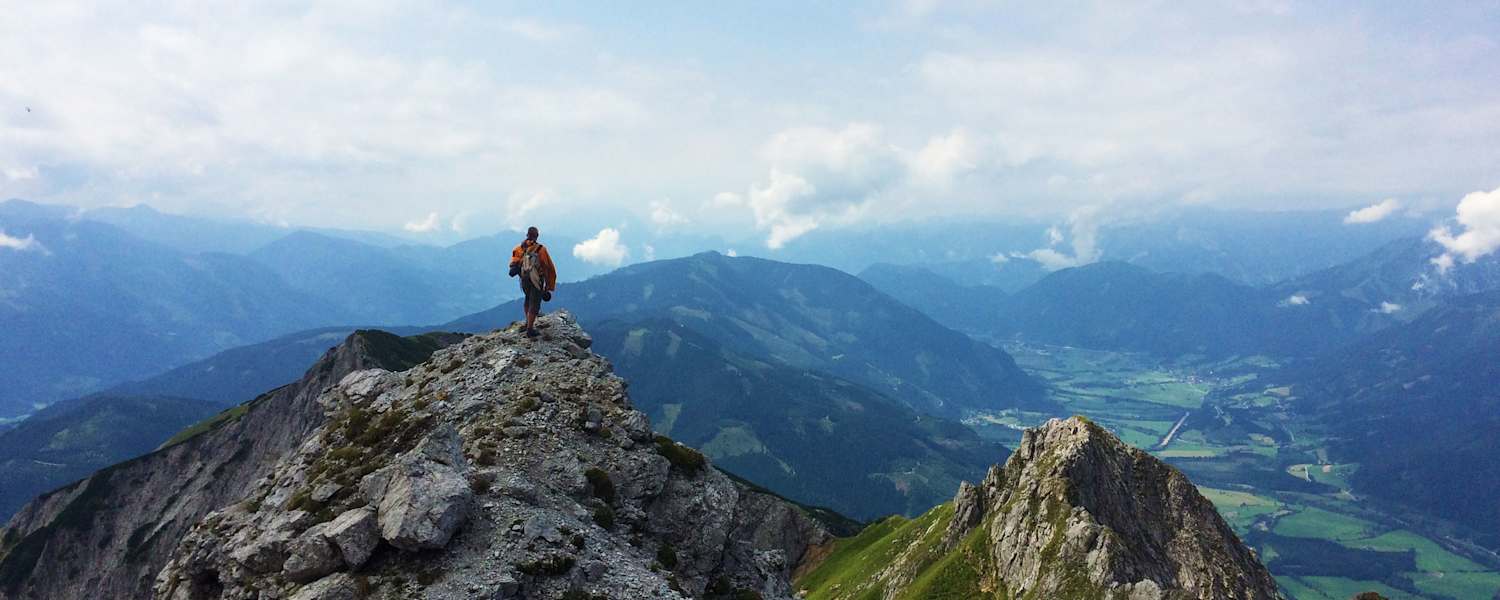 Drei-Gipfel-Tour im Gesäuse: Über den Kreuzkogel auf Riffel und Kalbling