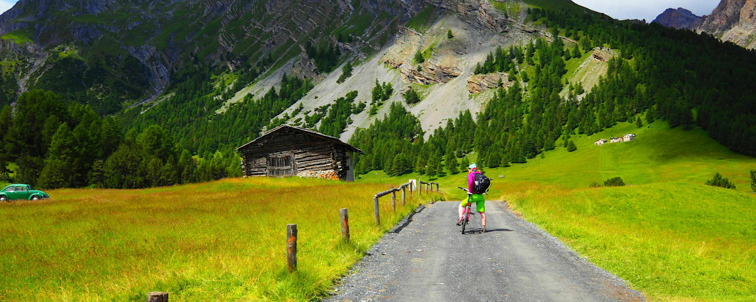 Mountainbiken: Aus Italien in die Schweiz