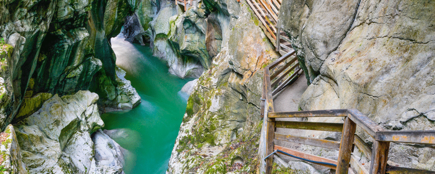 Die Lammerklamm bei Scheffau ist ein überaus beliebtes Ausflugsziele an heißen Sommertagen