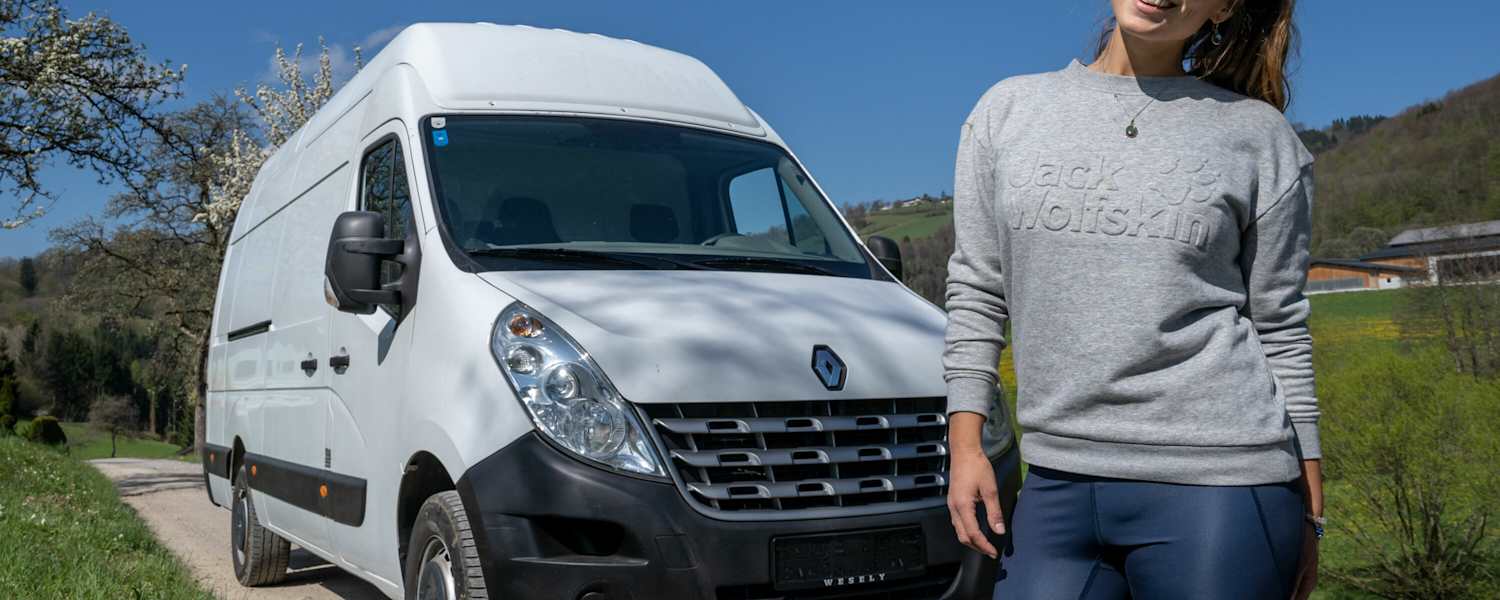 Laura stellt euch unseren Bergwelten-Bus „Vanda“ vor