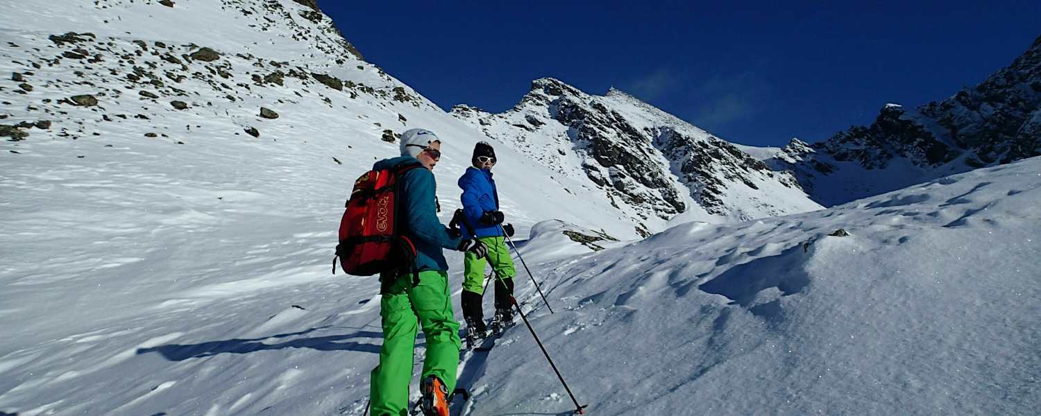 Lawinenkunde: Kinder auf Skitour