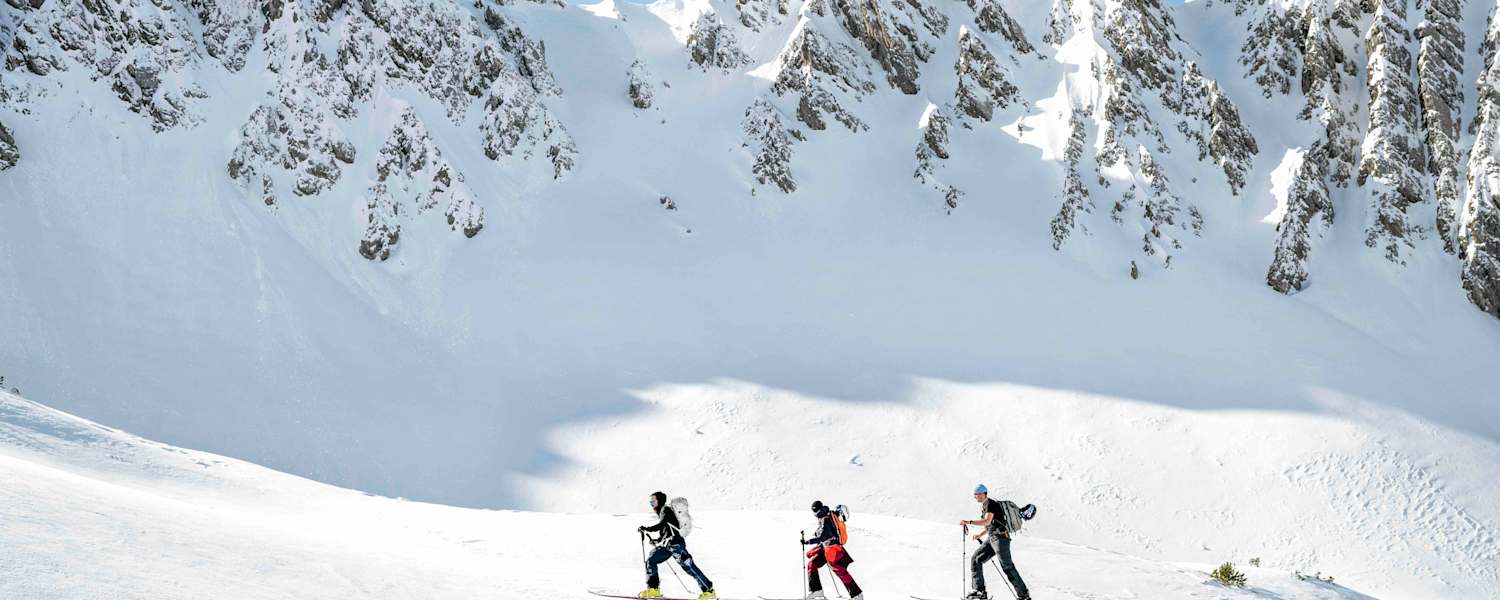 Auf Skitour mitten im Karwendel