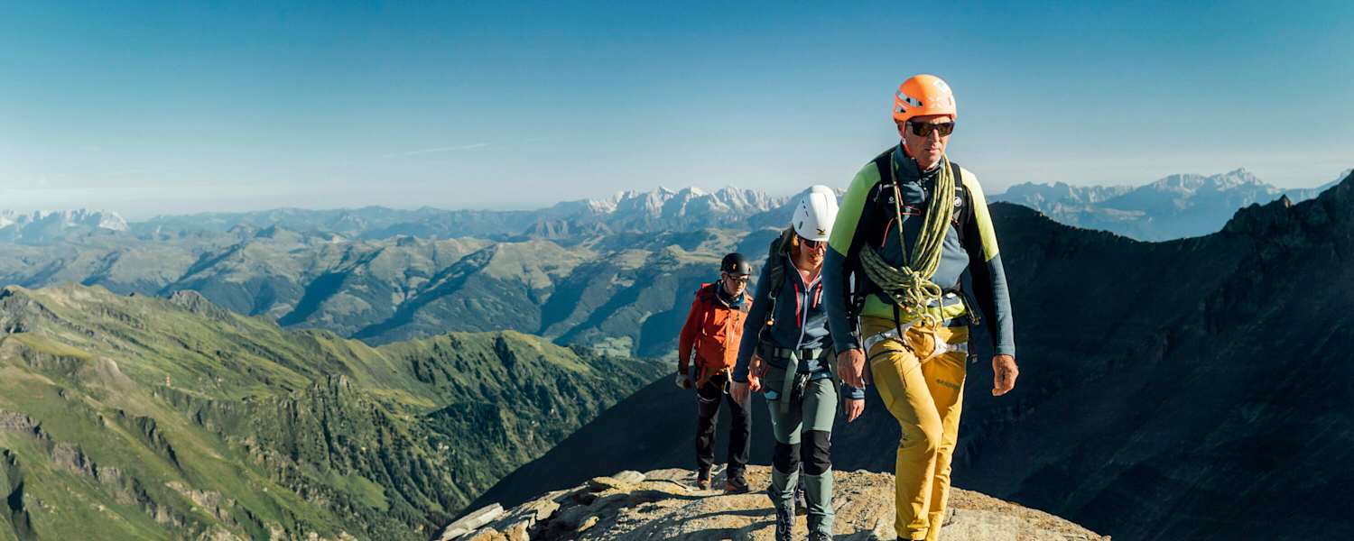 Die Besteigung des Großen Wiesbachhorns über das Heinrich-Schwaiger-Haus ist auch heute noch eine alpinistische Herausforderung. 