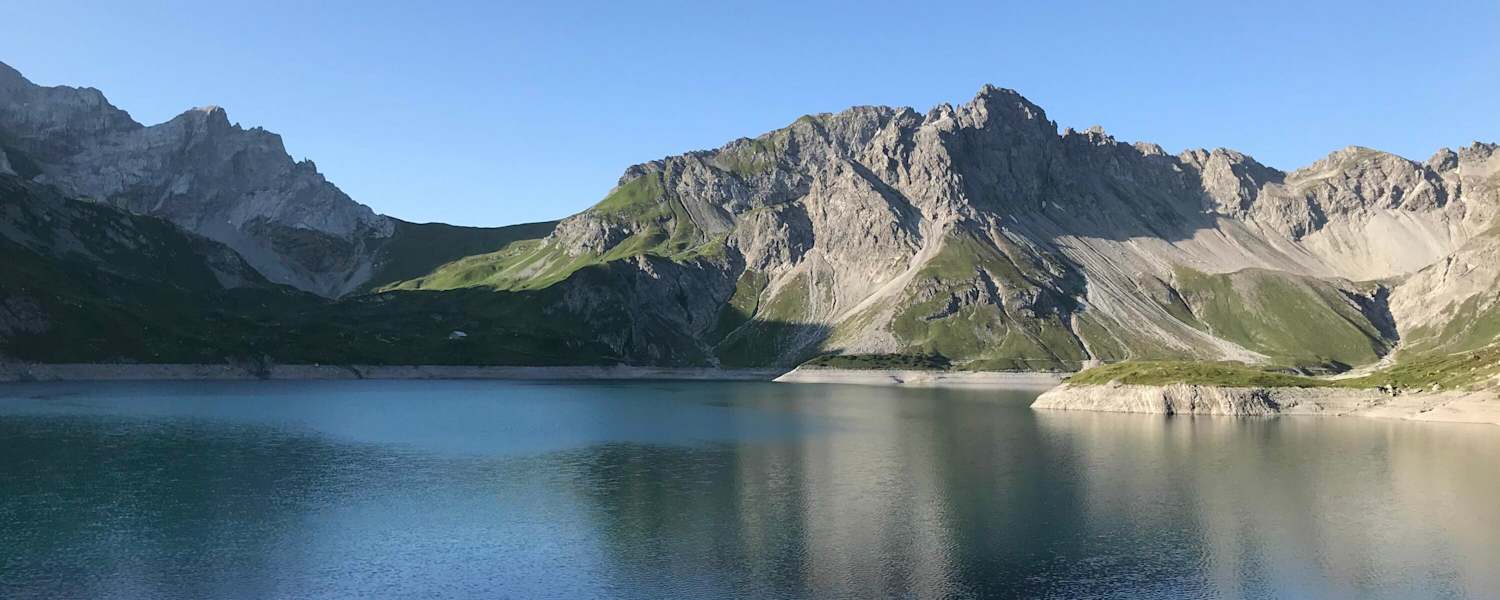 Der Lünersee im Rätikon