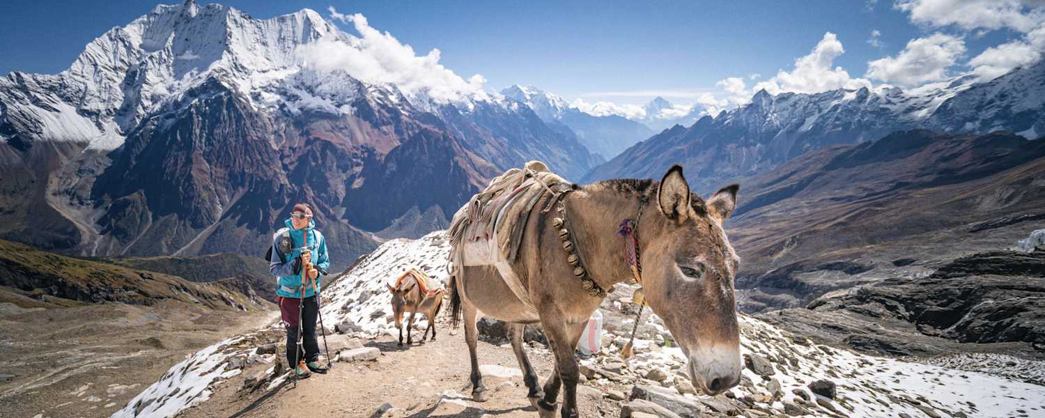 Auf dem Weg ins Manaslu-Basislager