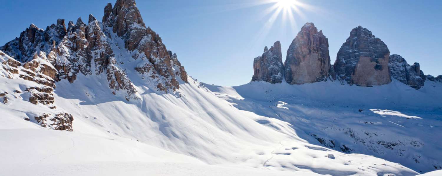 Die Drei Zinnen in den Sextner Dolomiten