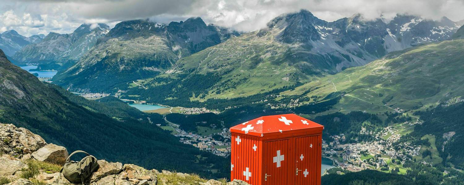 Segantini Hütte Toilette