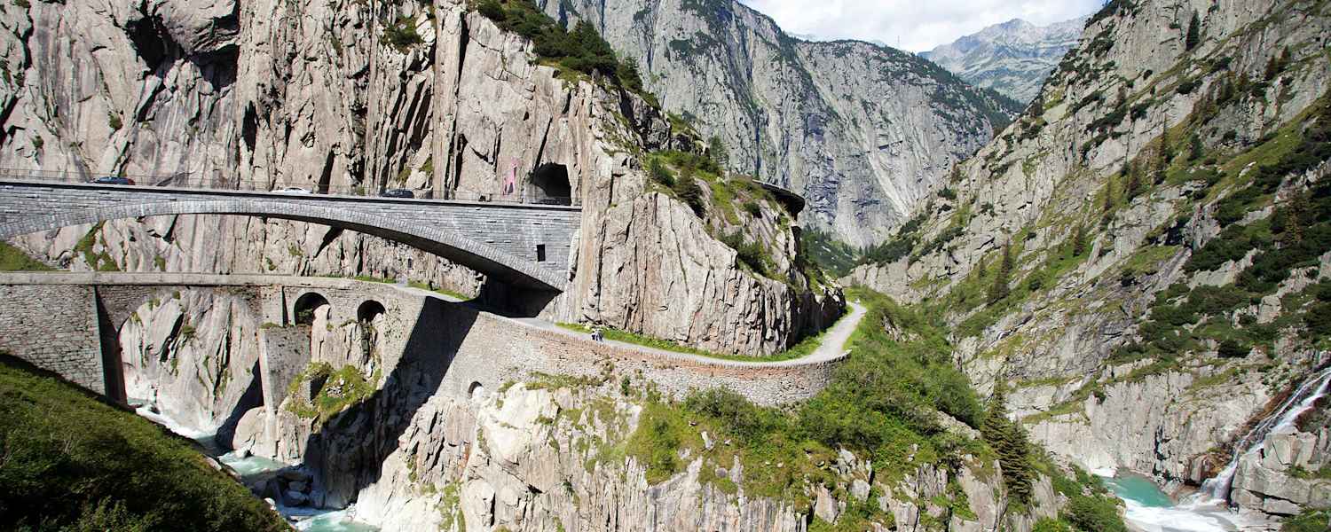 Teufelsbrücke Reuss kanton Uri