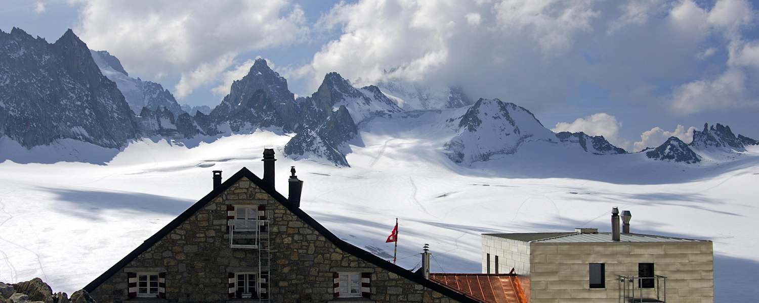 Cabane du Trient Trient-Gletscher