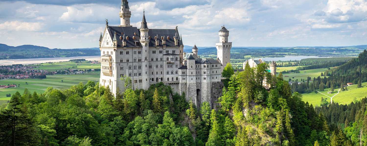 Schloss Neuschwanstein - das Märchenschloss von König Ludwig