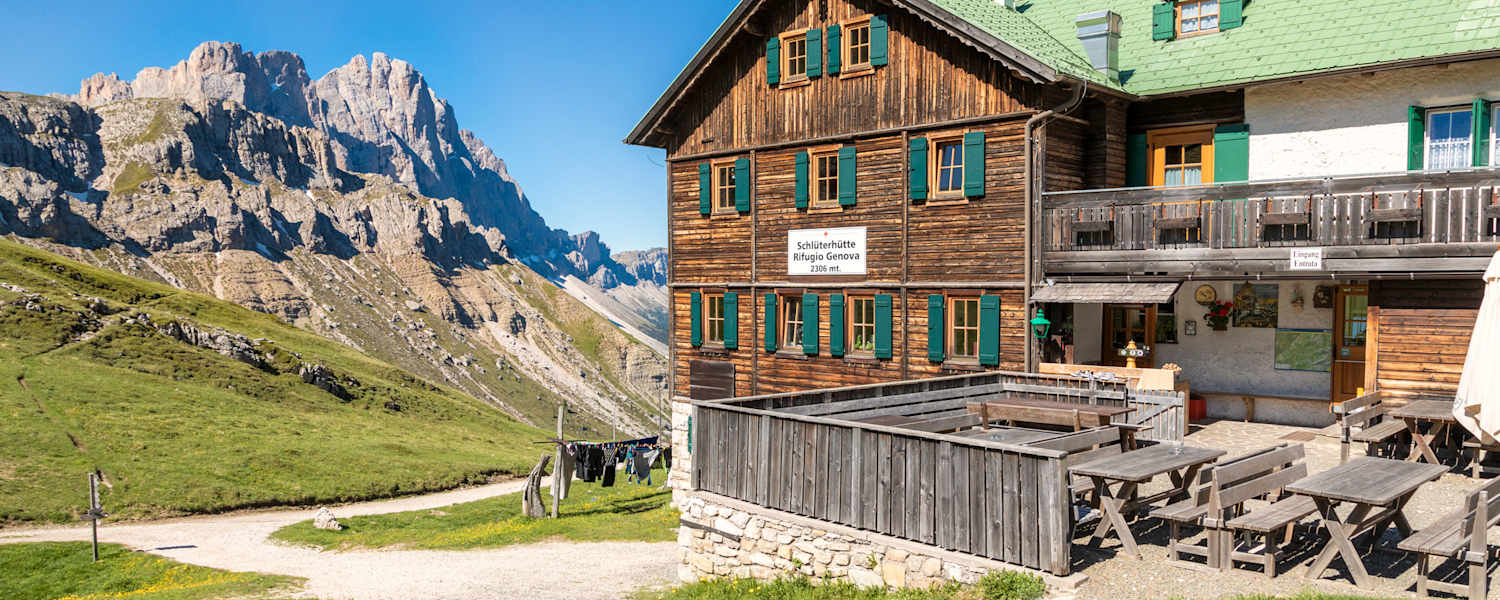Bergwelten Hüttenwoche Südtirol Schlüterhütte