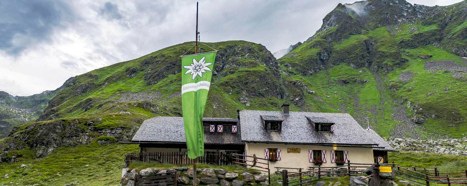 Die Landawirseehütte bei Schladming in der Steiermark