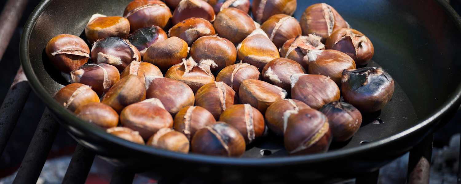 gebratene Kastanien selber machen
