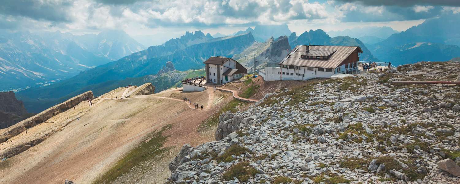 Rifugio Lagazuoi (2.778 m) Dolomiten