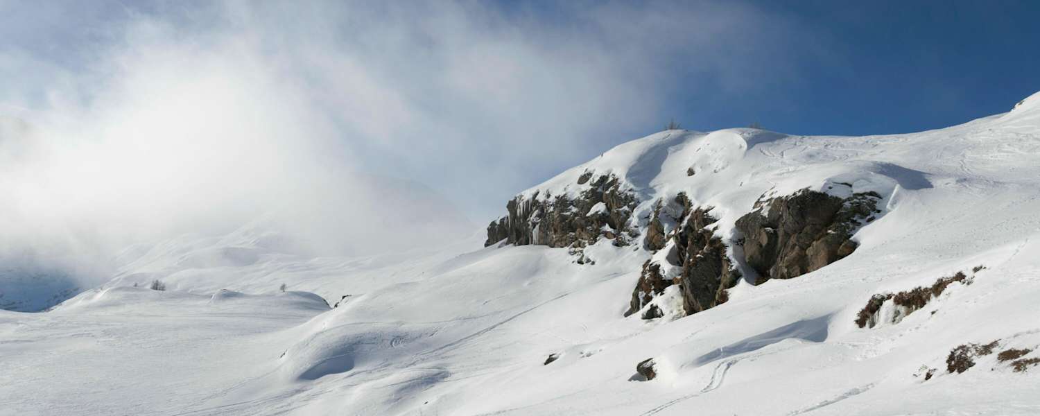 Gemütliche Skitour auf das beliebte Spitzhorli (2.736 m) in den Walliser Alpen