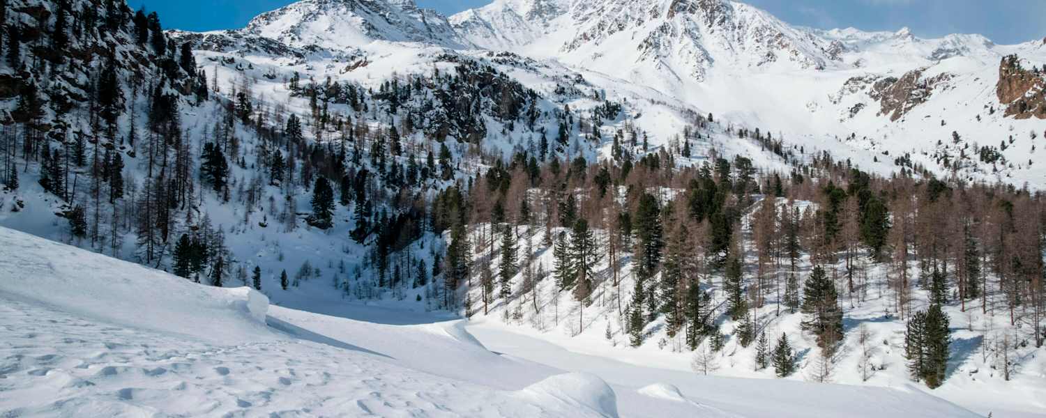 Schneeschuhwandern im idyllischen Südtiroler Ultental