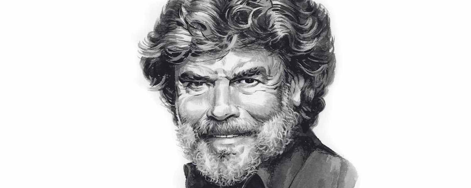 Reinhold Messner. Bergsteiger und Autor.