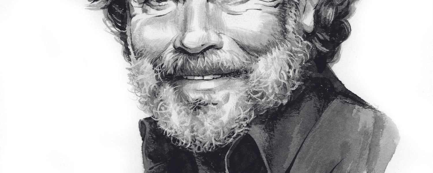 Portrait von Reinhold Messner.