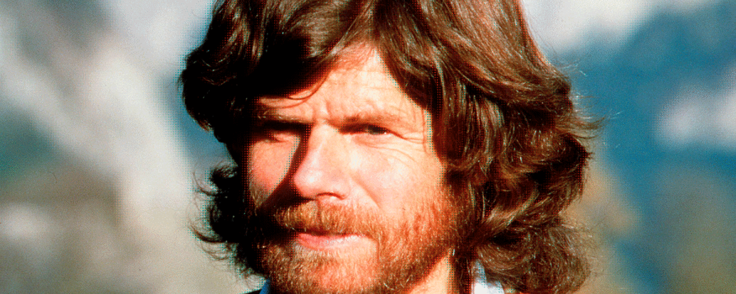 Der junge Reinhold Messner (1998), feiert dieses Jahr seinen 80. Geburtstag