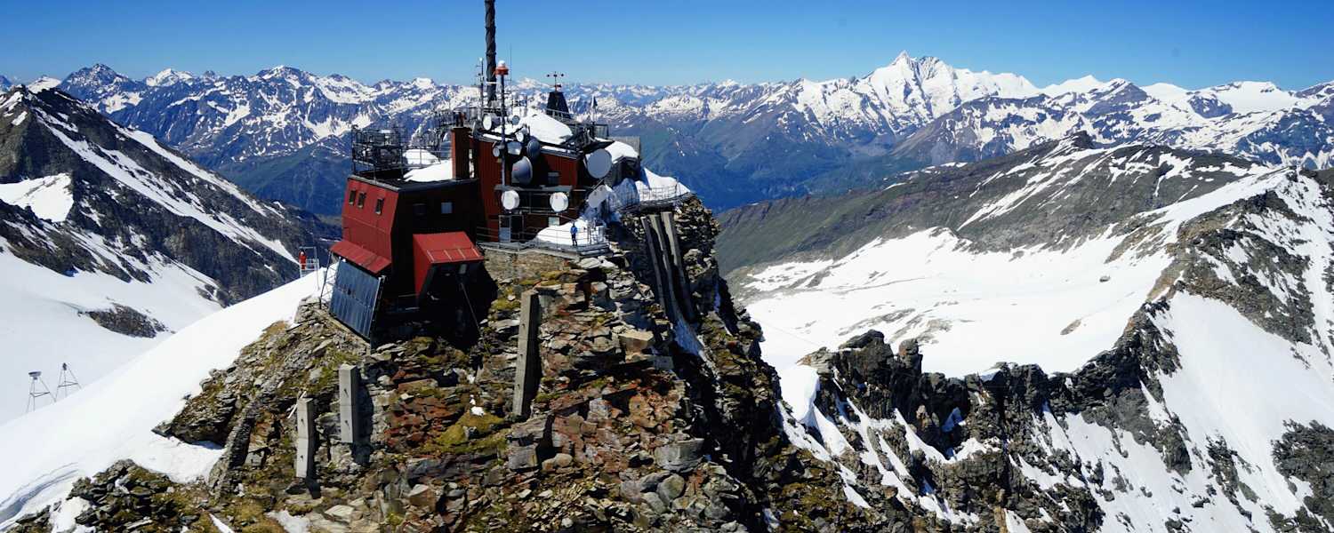 Sonnblick Observatorium in der Goldberggruppe in Salzburg
