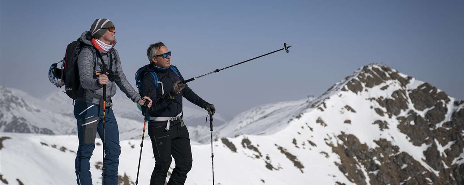 Thomas Morgenstern und Fritz Strobl