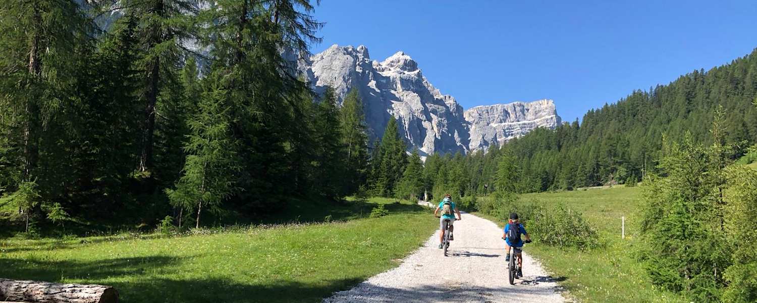 Mountainbiken mit Kindern