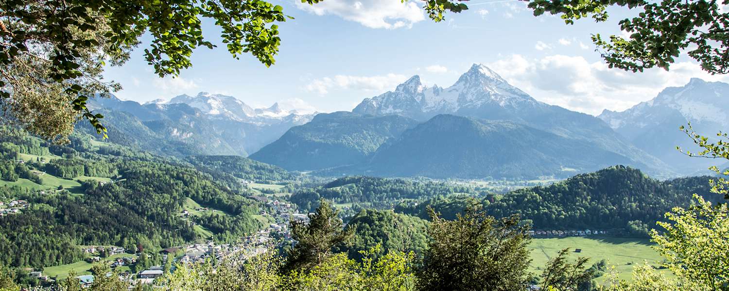Ausblick auf den Watzmann.