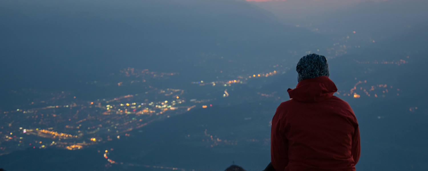 Blick auf Innsbruck von der Nockspitze