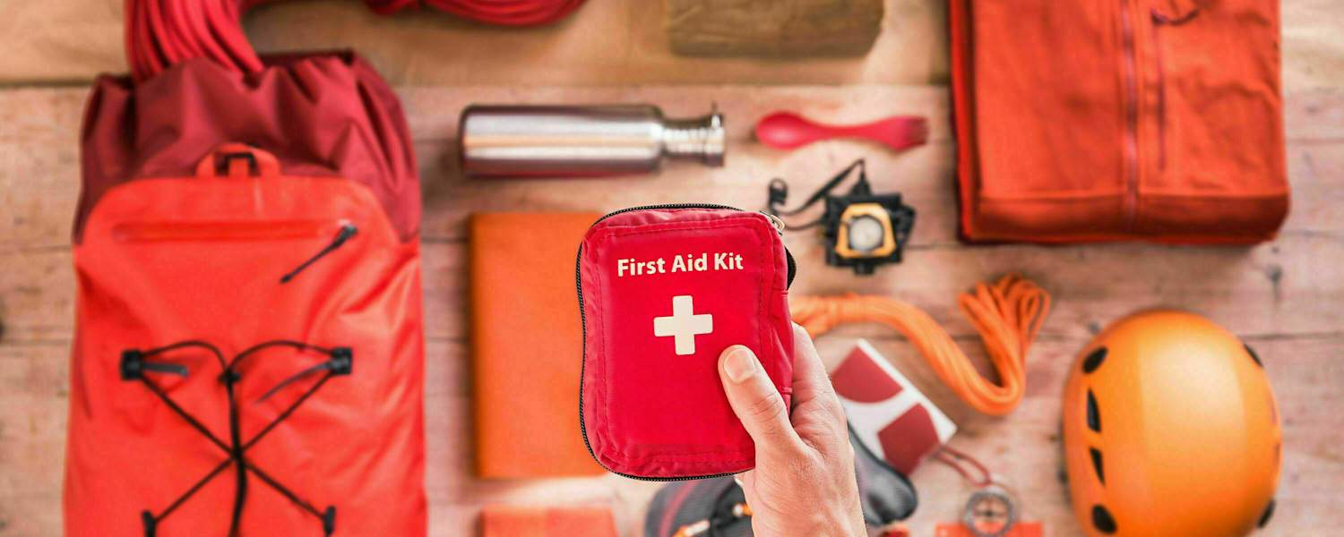 Notfallausrüstung: Erste Hilfe-Set