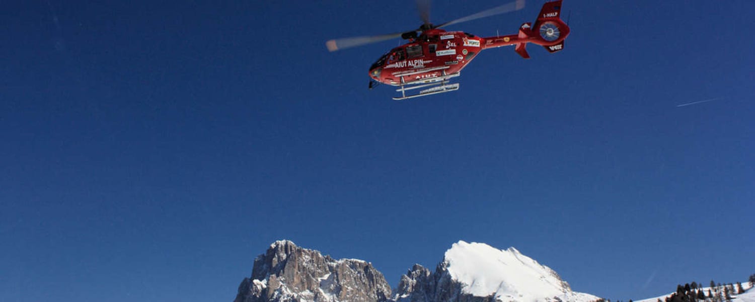Notruf Helikopter Bergrettung