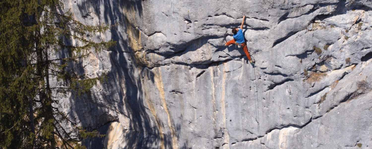 Number One (7b+), Schleierwasserfall