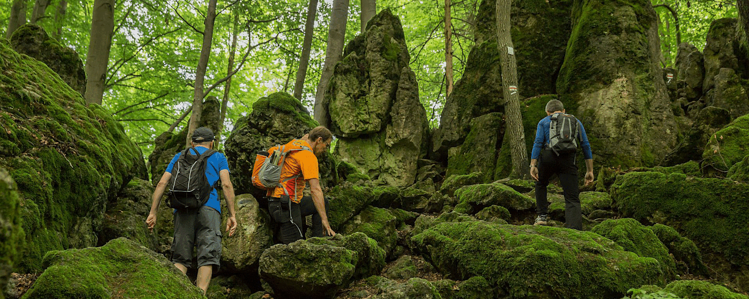 Outdoortag Plech: Wandern im Naturpark Fränkische Schweiz in Bayern