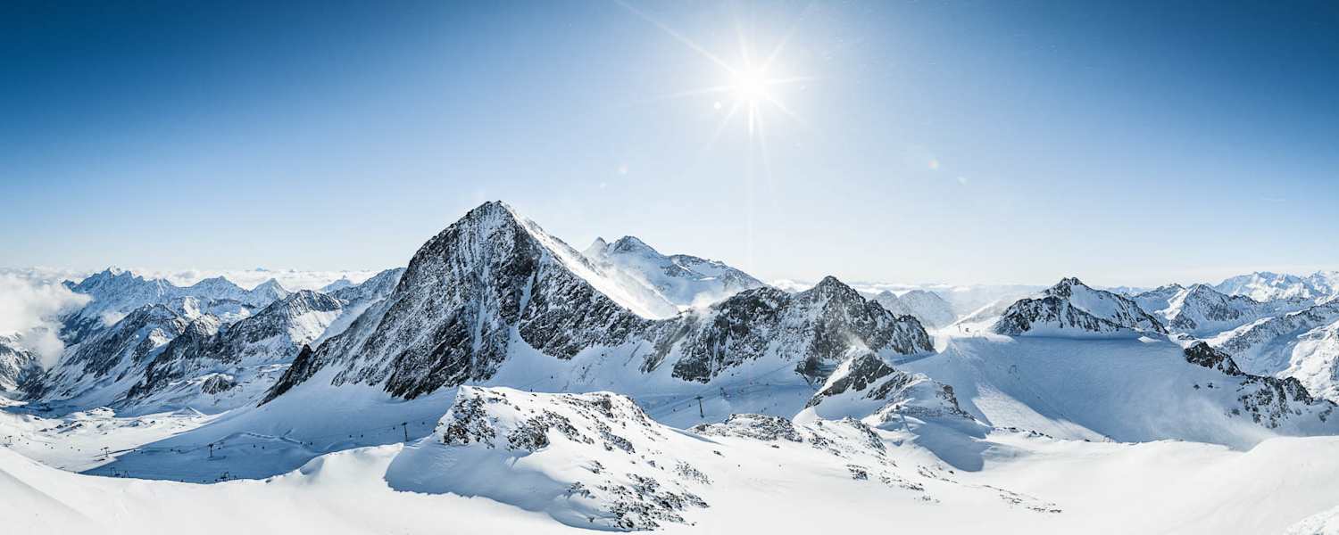 Panorama Stubaier Gletscher