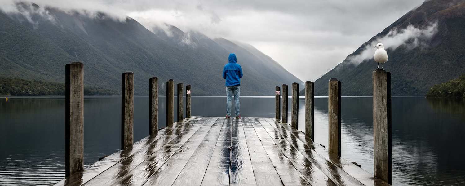 Bei Schlechtwetter muss man kreativ werden