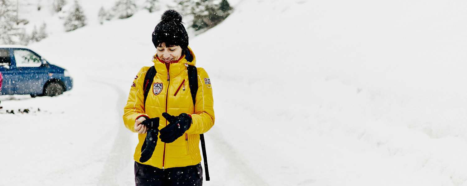 Richtig anziehen - bei Kälte besonders wichtig