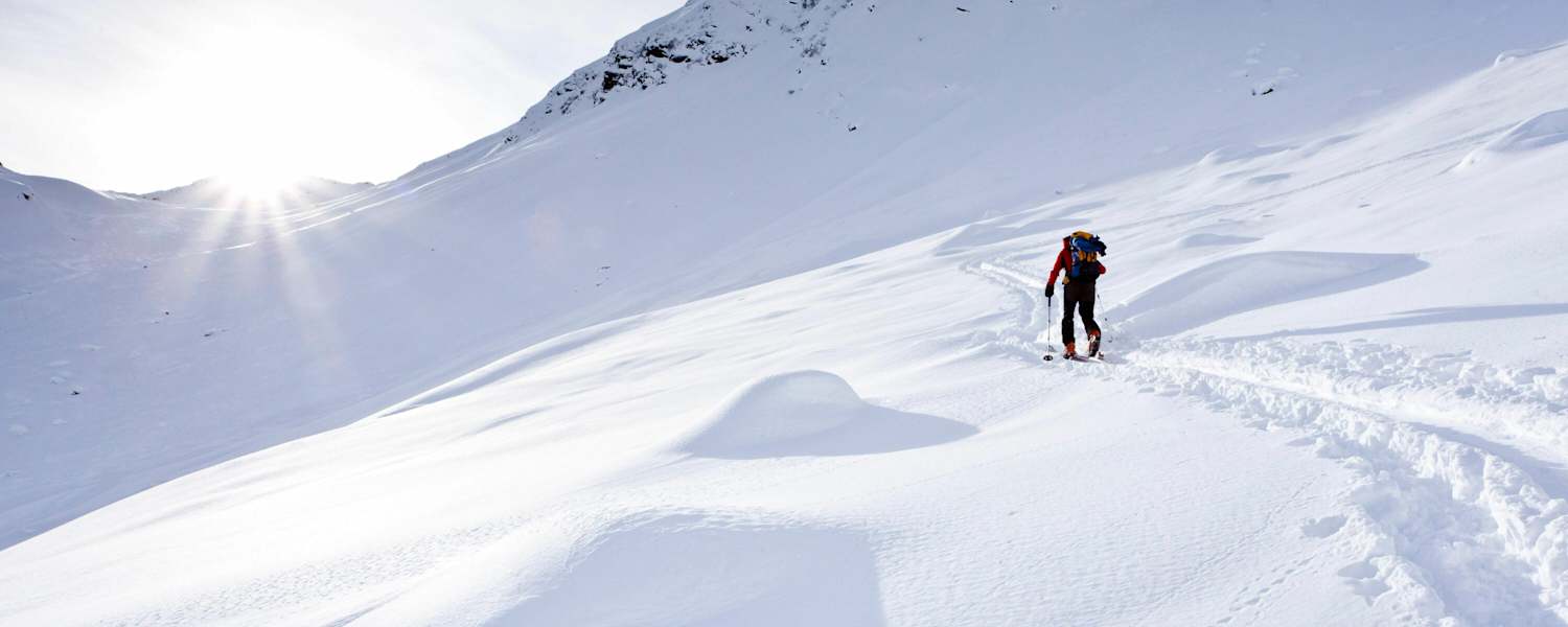 Skitourengehen im Südtiroler Pflerschtal: Aufstieg auf die Ellesspitze (2.661 m)