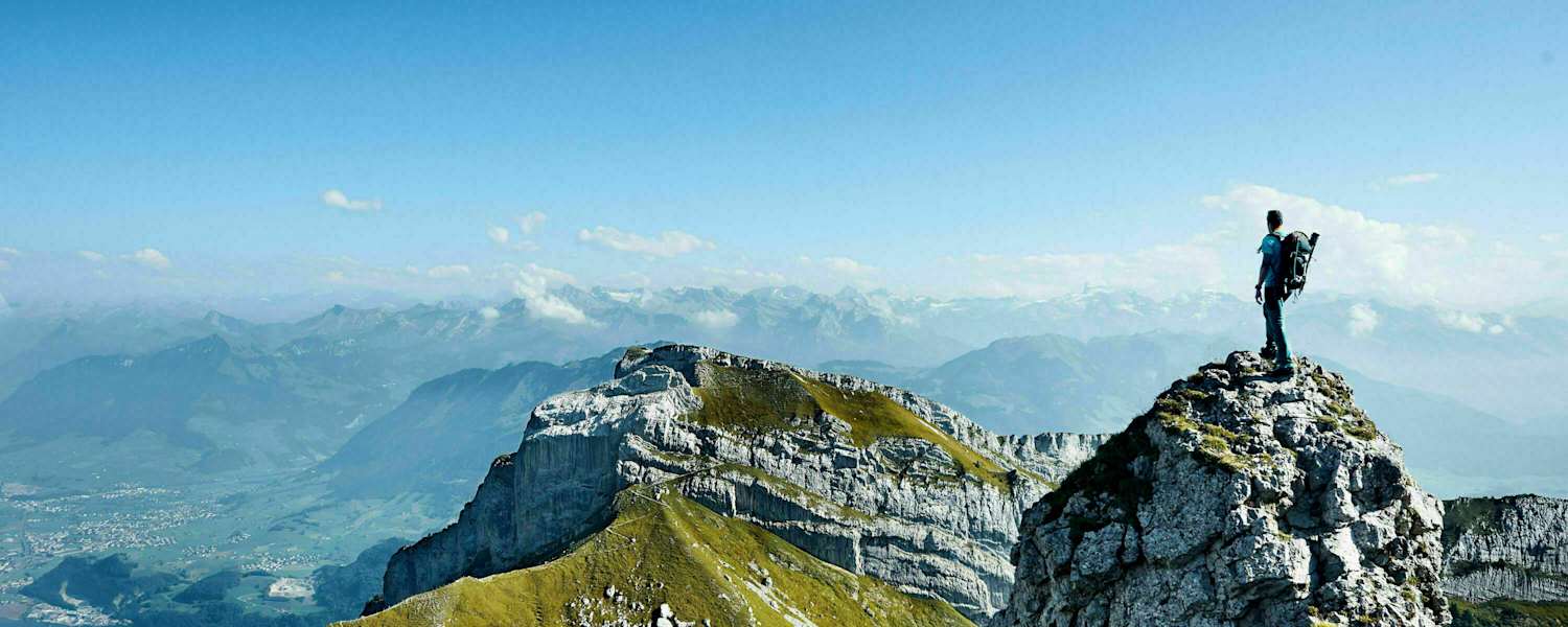 Pilatus bei Luzern in der Schweiz