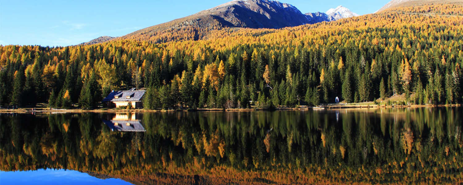 Blick auf den Prebersee im Lungau