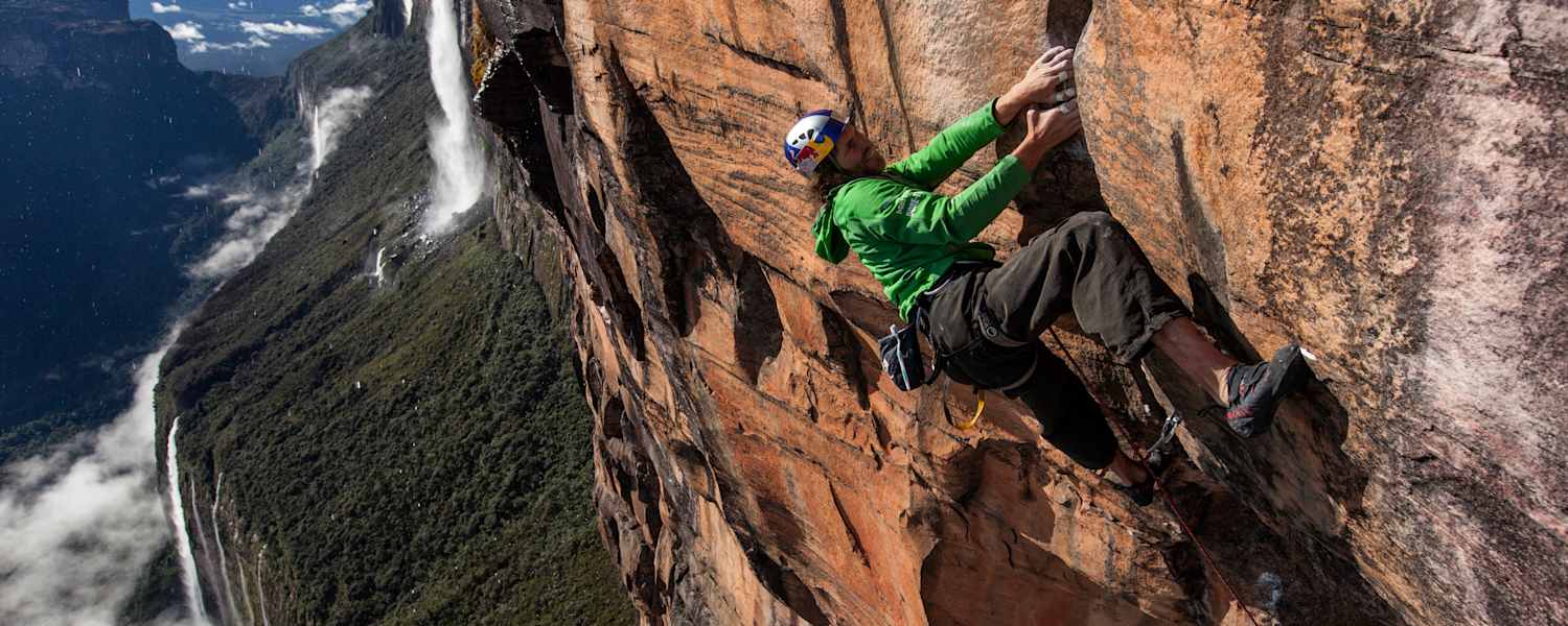 Stefan Glowacz am Mount Roraima