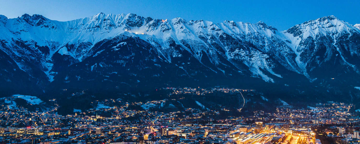 Stadt Innsbruck und die Nordkette