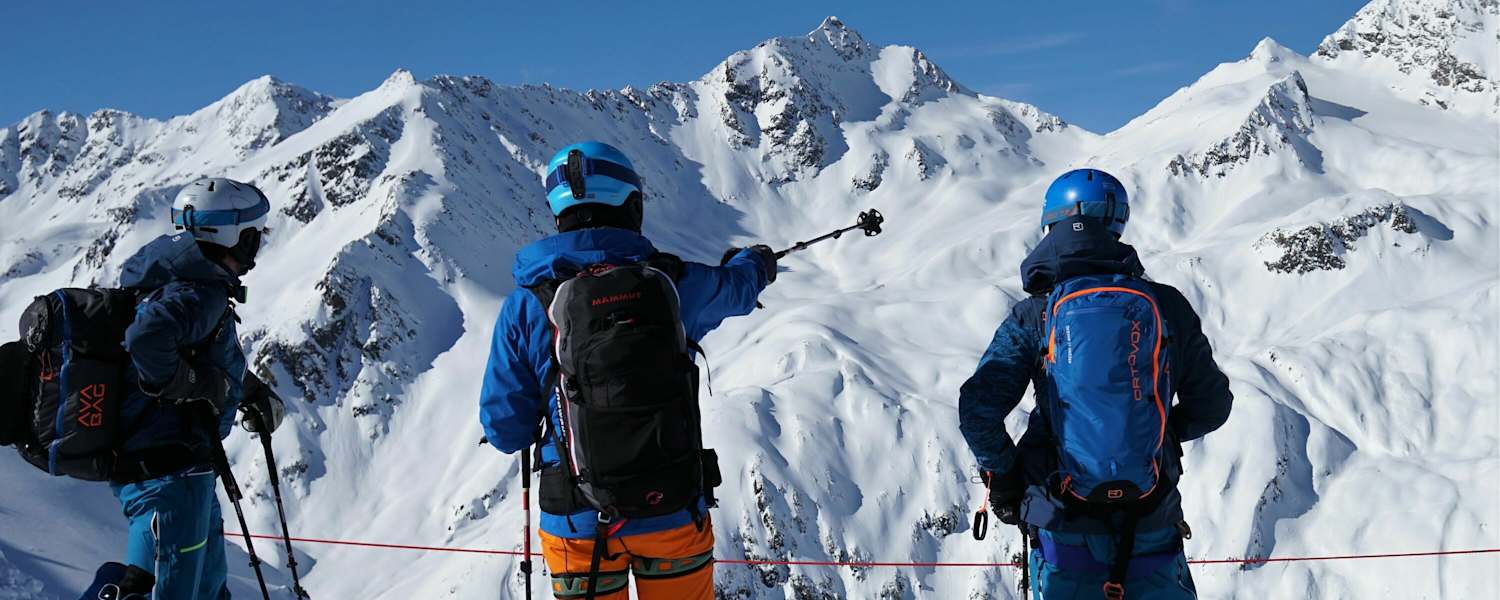 Quer durch Tirol: Blick vom Grubenkopf zum Rositzjoch