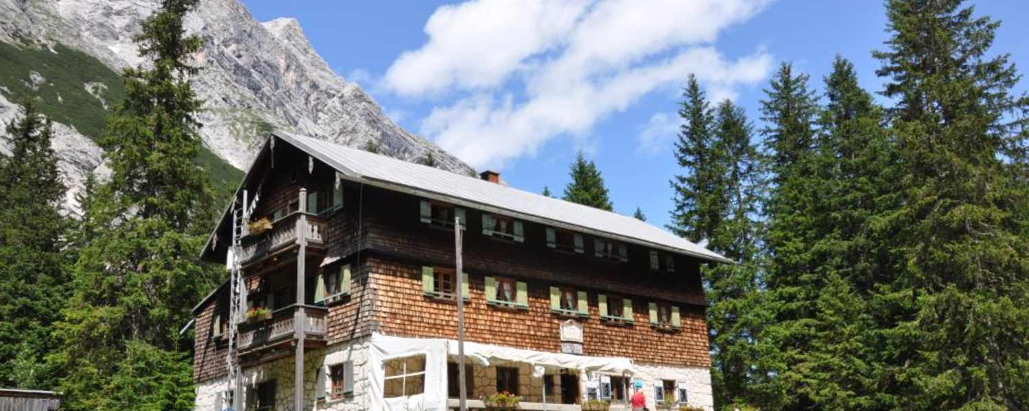 Reintalangerhütte in Bayern