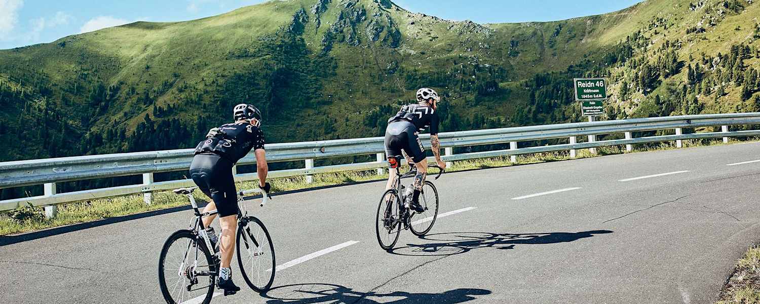 Aufstieg auf der Nockalmstraße