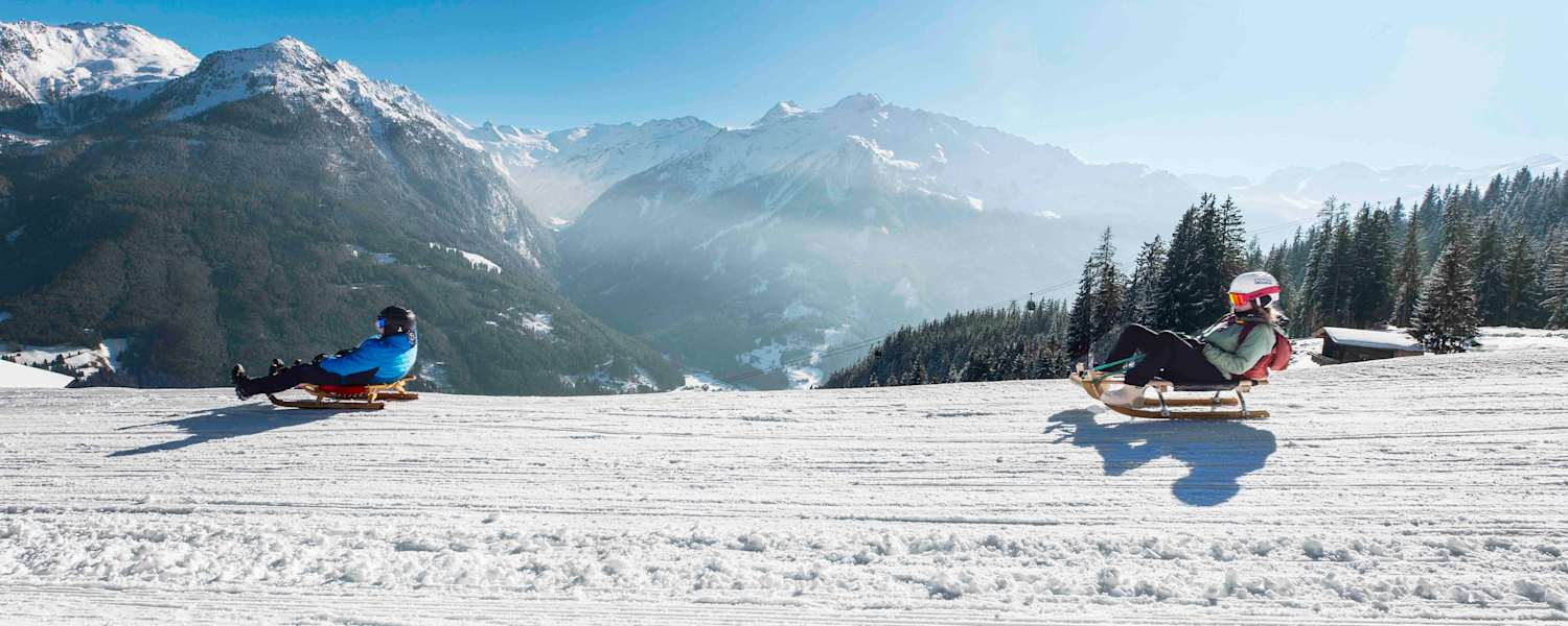 Rodeln am Wildkogel im Salzburger Pinzgau